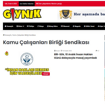Gıynıkta Bir-Sen